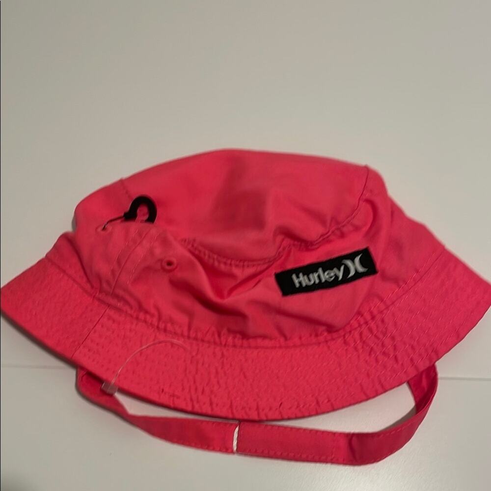 Hurley Brand NWOT Girls Infant Kids Pink Bucket Hat